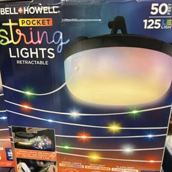 Retractable String Lights