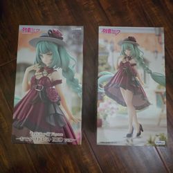 Hatsune Miku Trio-Try-iT Figure Outing Dress Red Ver., Brand New, Unopened and Sealed, Officially Licensed
