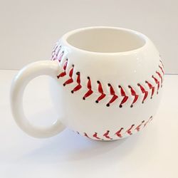 BASEBALL Mug with Seams Coffee Mug - Baseball Ball Coffee Mug Cup