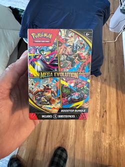 Pokémon sealed Mega Evolution booster bundle. Meet up only.