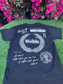 Modelo black graphic tee medium brand new