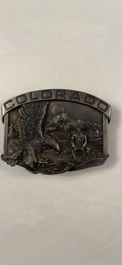 New Colorado belt buckle