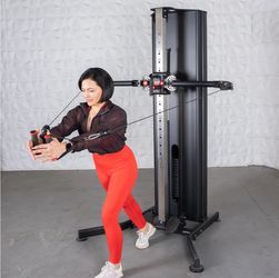 Single Cable Tower-Dual Adjustable Functional Trainer