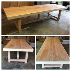 Farmhouse dining table