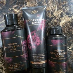 Nocturnal Rose 3 Piece Set 