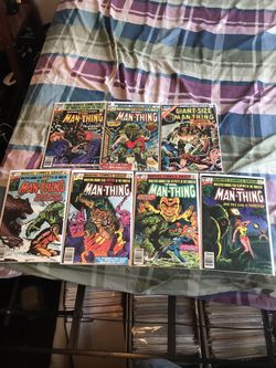 The man thing 2-6,22 giant size 2