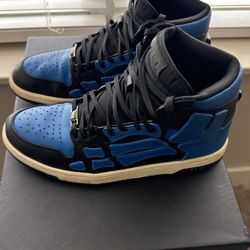 Amiri Skel-Top High ‘black Blue’