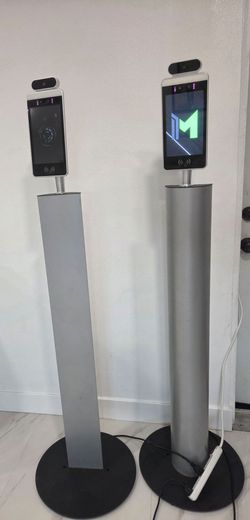 Meridian Personnel Management Kiosk with Temperature