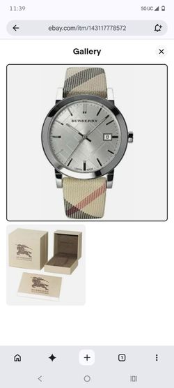 Burberry Watch BU9022! (Excellent Condition)!