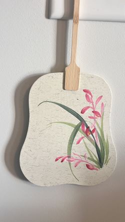 Hand-painted orchid