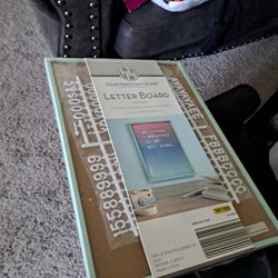 New Letter Board 