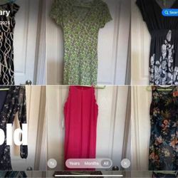 Women's  dresses (size small)  -  $5  a  piece