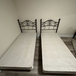 Two Twin Bed Frames