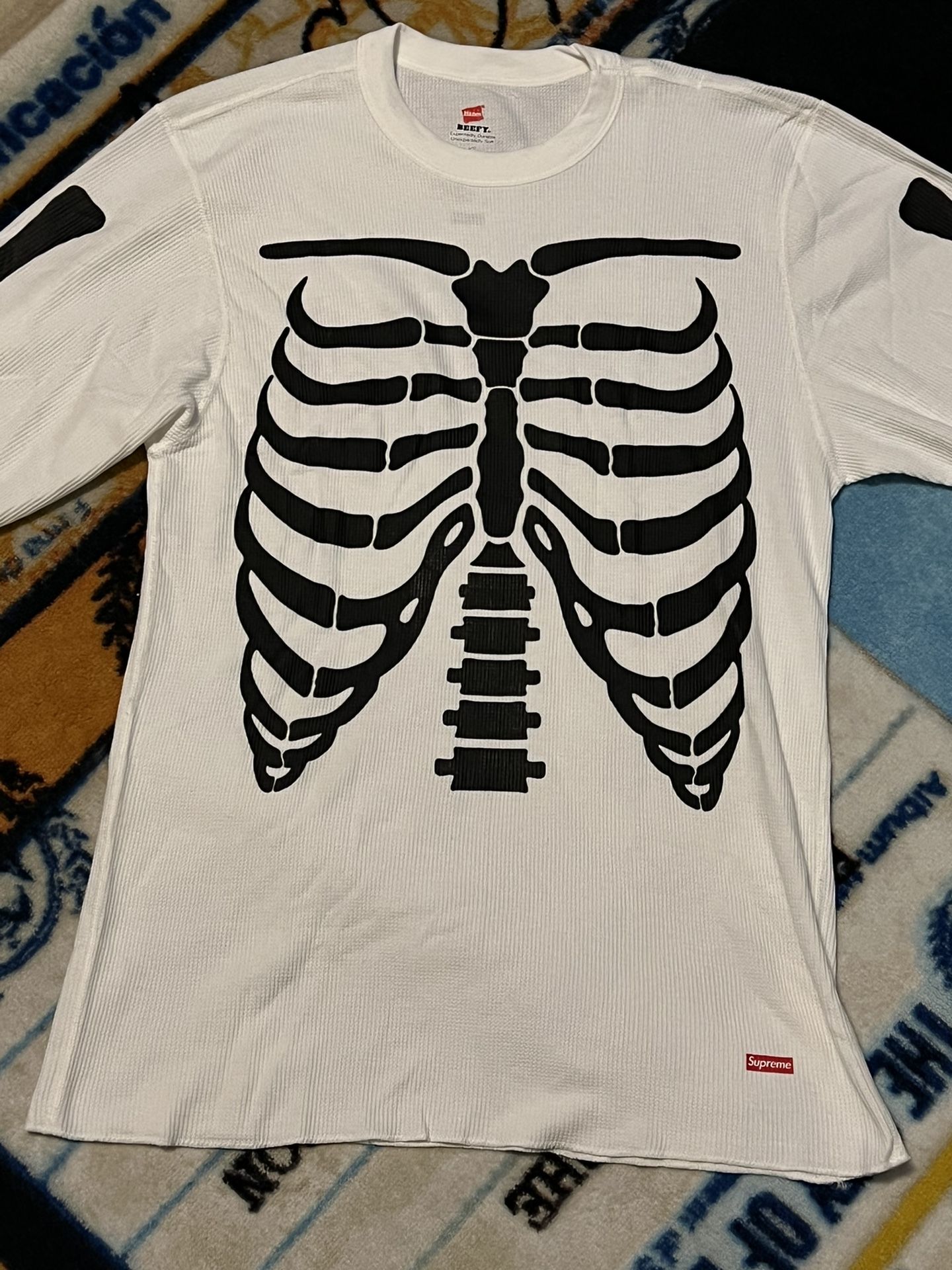 Supreme Hanes Bones Thermal Crew (1 Pack) Natural for Sale in Fresno, CA -  OfferUp