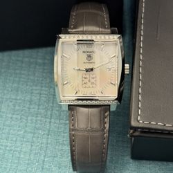 Tag Heuer Monaco Diamond Automatic Watch WW2114.FC6215 