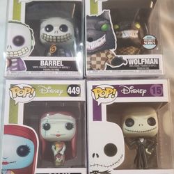 Nightmare Before Christmas Funko Pops 