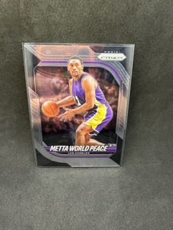 Metta World Peace Panini Prizm Basketball Card