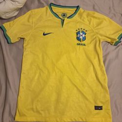 Brazil Soccer Team Jersey Size M 