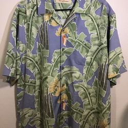 100% Silk Tommy Bahama Shirt