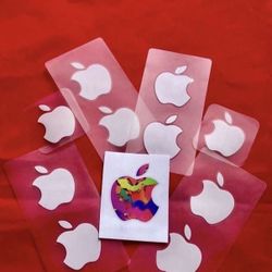 Authentic Apple Logo Sticker