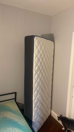Twin mattress and foam topper