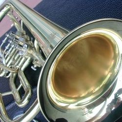 Berkeley 3 Rotary Valve Bb A Flugelhorn (Gold Brass)