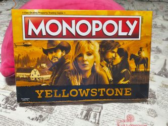 New,Sealed!! Yellowstone Monopoly