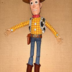 Toy Story Woody Talking Doll Pull String 15”