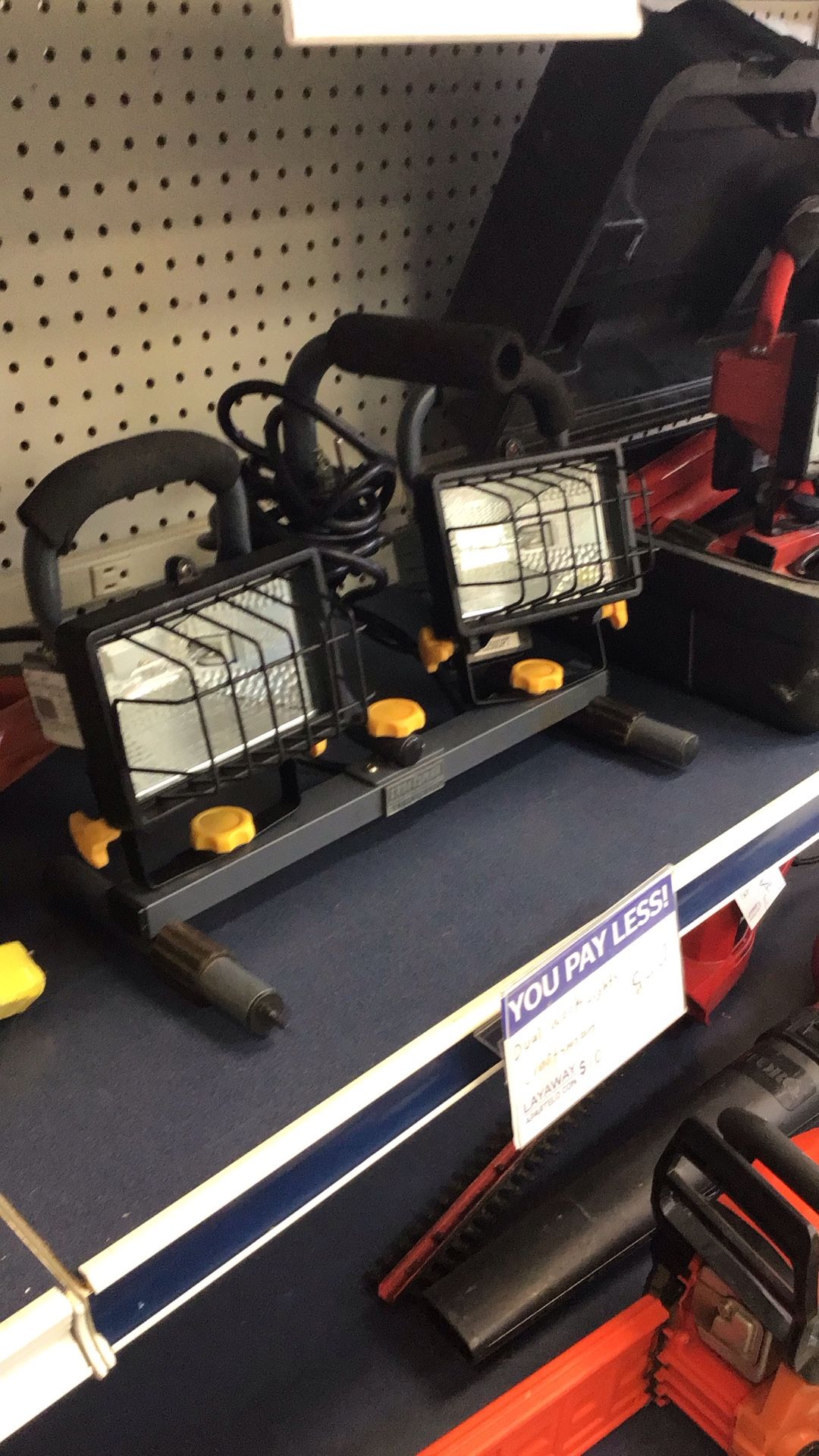 Dewalt 2 Headed Work Lights 