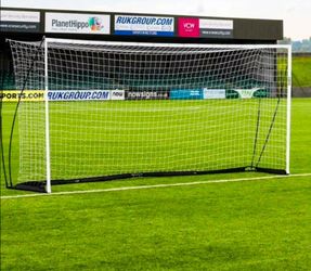 NEW - FORZA ProFlex Pop-Up Portable Soccer Goals – 16' x 7' – Easy Setup, Durable & Lightweight – Perfect for Training, Backyard & Match Play