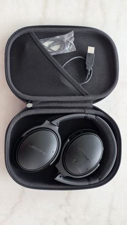 Bose QuietComfort 35 II Wireless Bluetooth Headphones, Noise-Cancelling - Black
