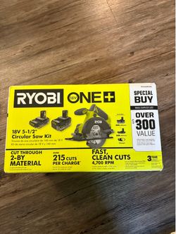 Ryobi One+ Circular Saw Kit