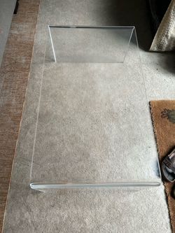 Acrylic Waterfall Coffee Table