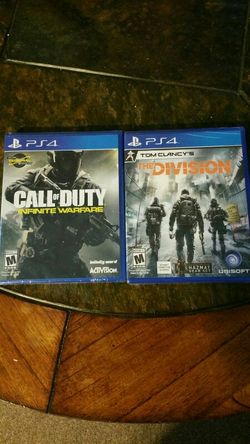 Brand New PS4 games