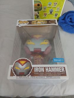 Big Funko Pop Iron Hammer #866 Infinity Warps Walmart Exclusive