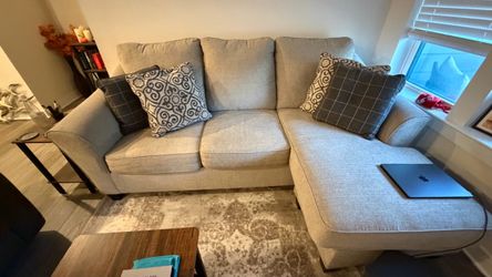 Ashley fabric couch