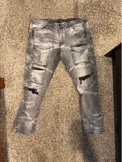Pants black wash size 42/32 slim fit