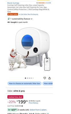 Smart Cat Litter Box