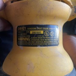 Dewalt Orbit Palm Sander 