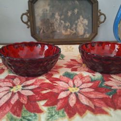 Anchor Hocking Berry Bowls