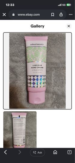 Refreshments Hand Cream Citrus Spritz 2 fl.oz