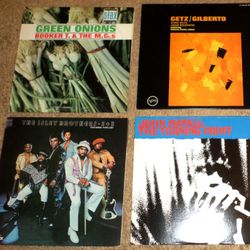 4+ VINYL LPs: Getz/Gilberto, Isley Brothers, John Mayall, Green Onions