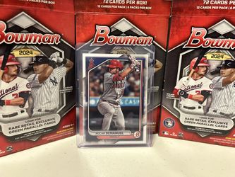 2024 Bowman Baseball Card • Angels