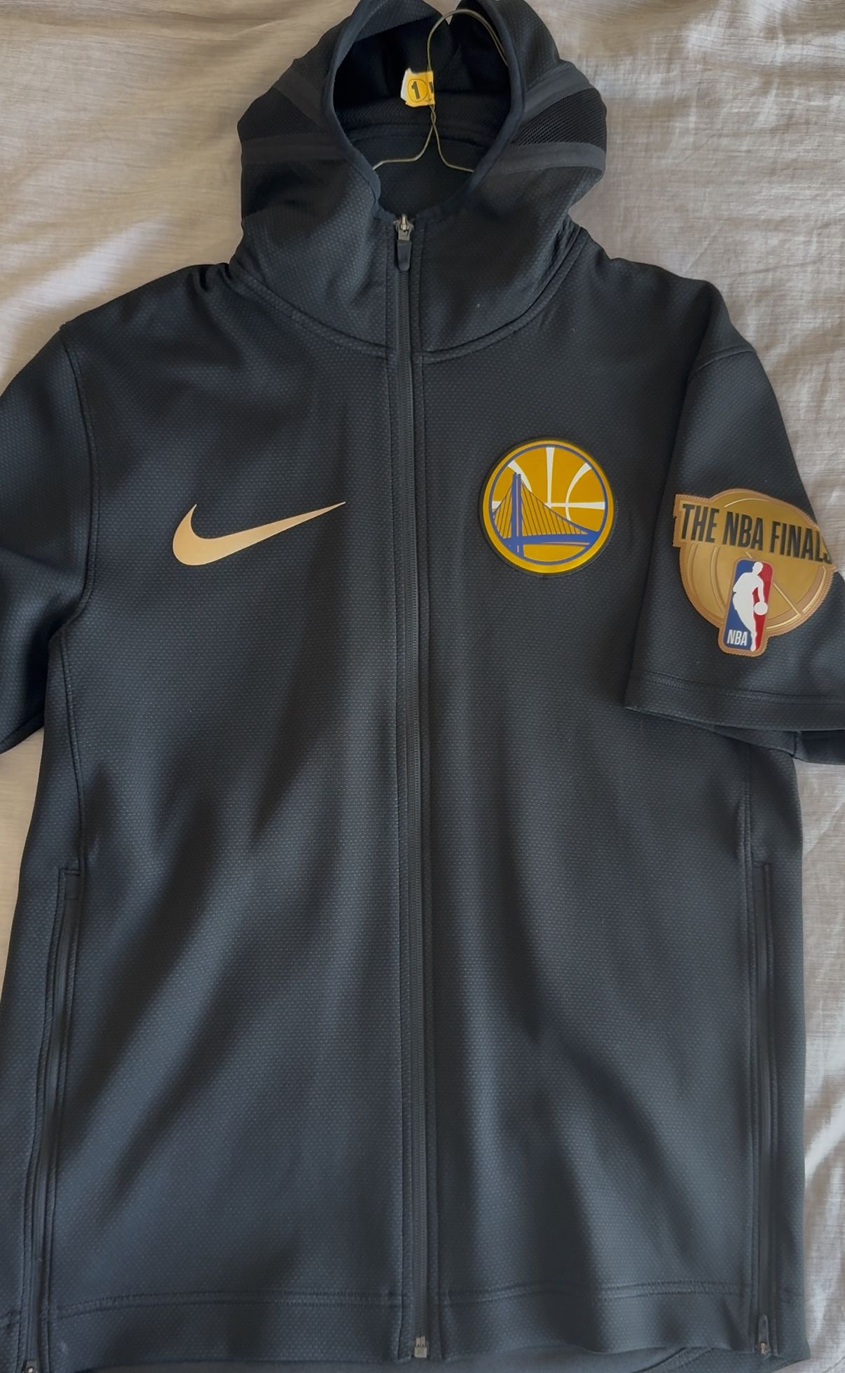 Warriors NBA Finals Warm Up Jacket