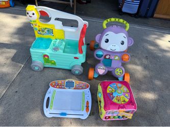 Walker ,learning and activity toys $36 for all