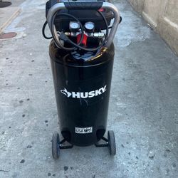 Husky 20 Gal. 200 PSI Oil Free Portable Vertical Electric Air Compressor