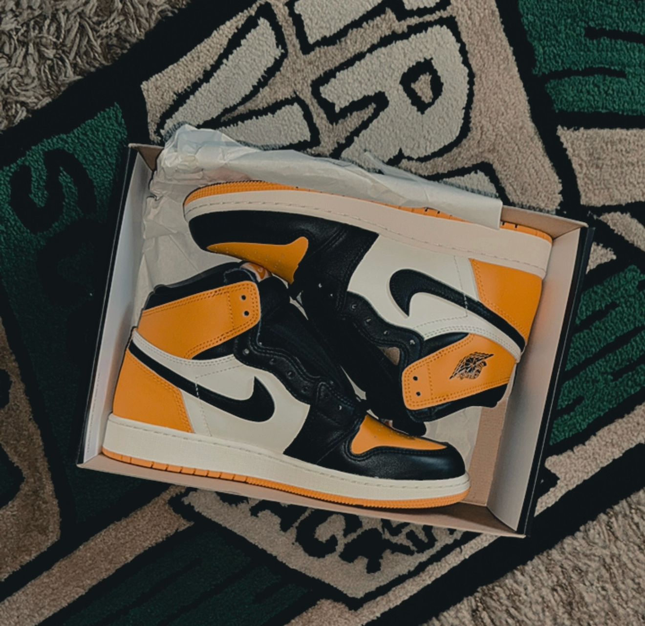 Jordan 1 Taxi Size 6y Brand New