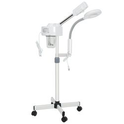 Professional Ozone Facial Steamer 5X Magnifying Lamp 2 in 1 Clean Skin Care Equipment