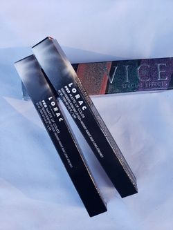 Urban Decay Vice Special Effects Lip Color and (2) Lorac Pro Matte Lip Color.