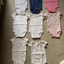 Carter’s Babysuits 8 for $15